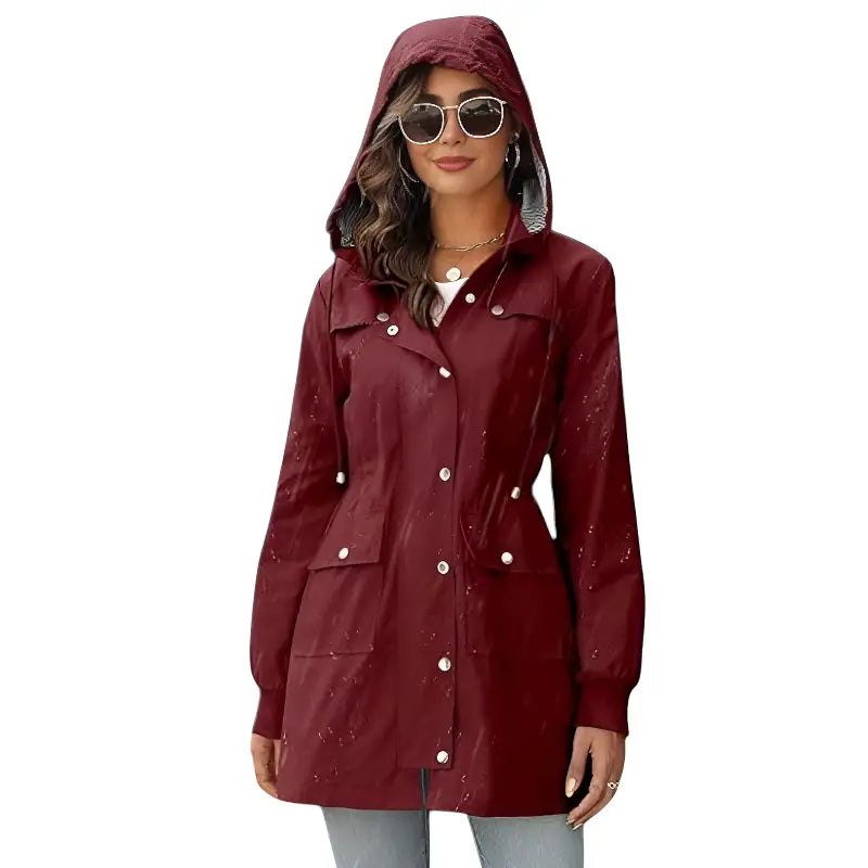 Veste randonnée femme mi-long