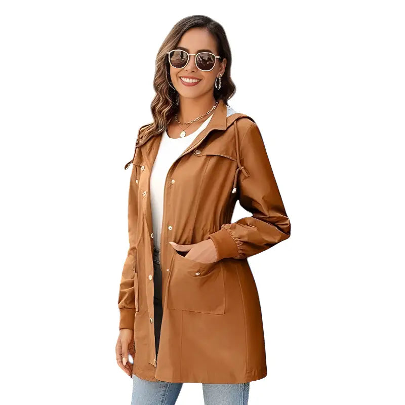 Veste randonnée femme mi-long