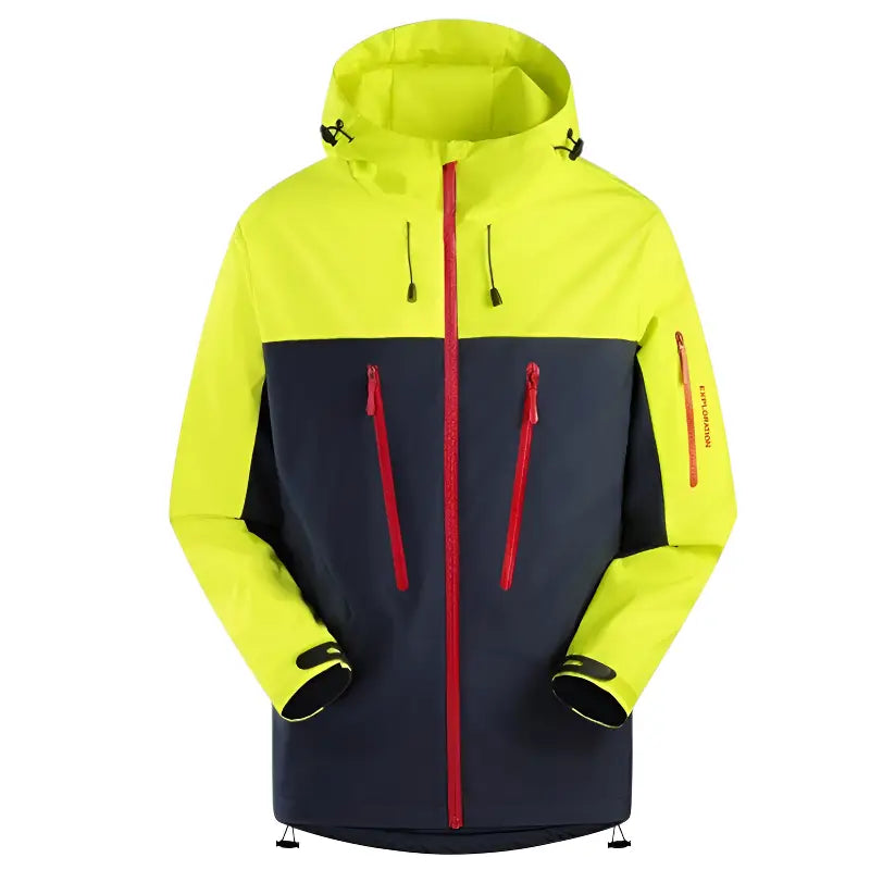 Veste randonnée fluo