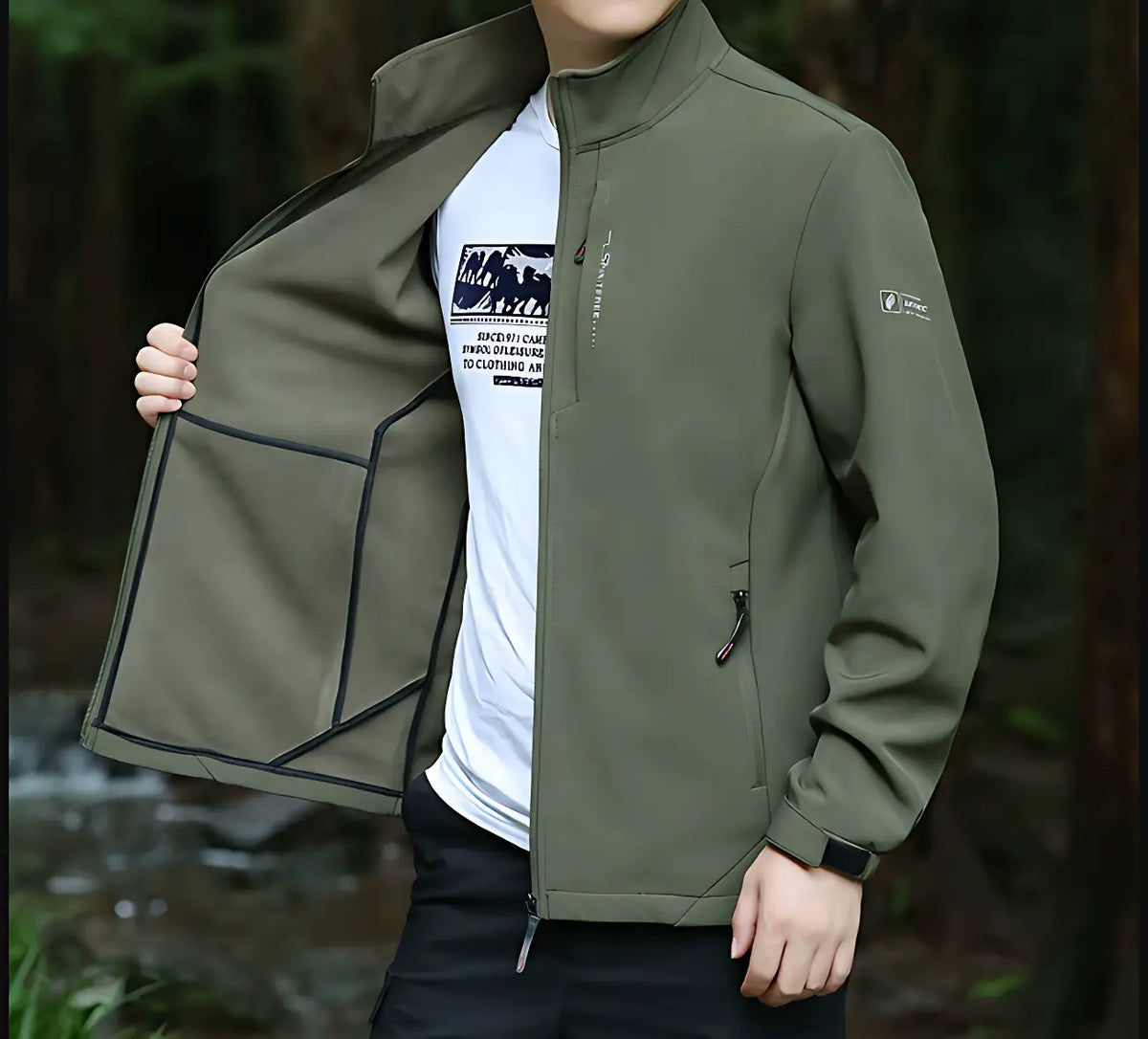 Veste softshell chasse