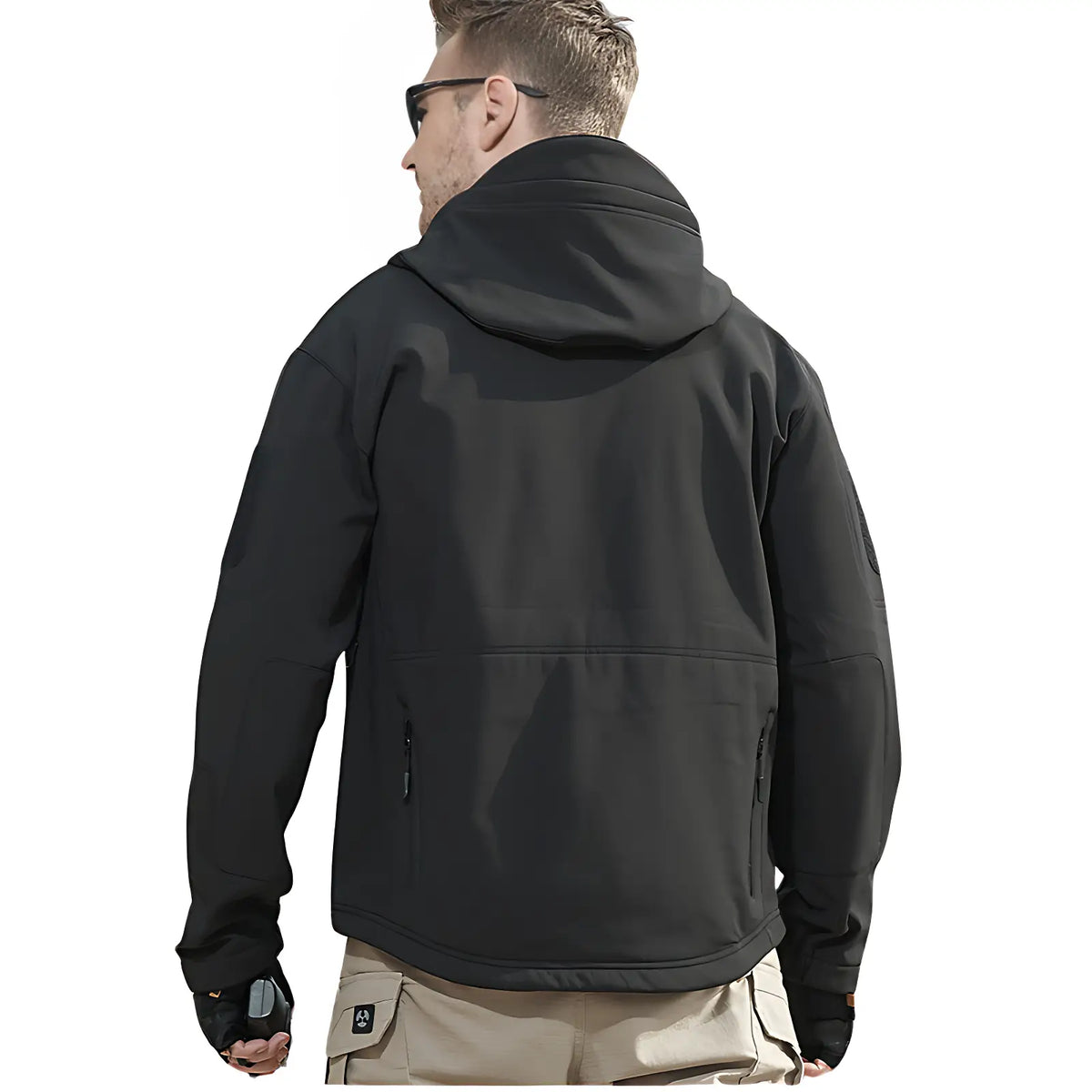 Veste softshell chasse doublée polaire
