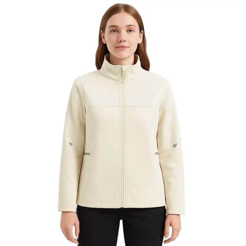 Veste softshell femme à col haut