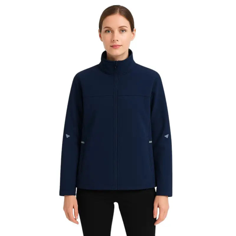 Veste softshell femme à col haut