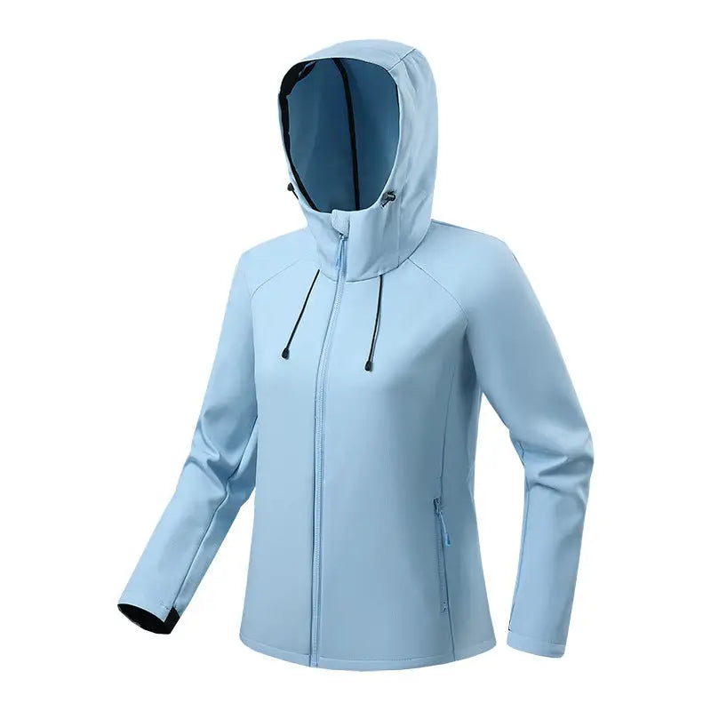 Veste softshell femme imperméable et coupe-vent 1000 mm pour extérieur