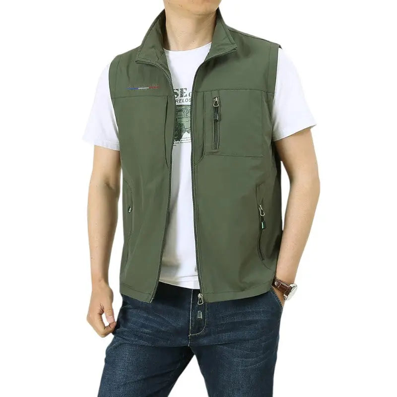 Veste softshell sans manche