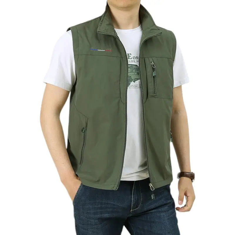 Veste softshell sans manche