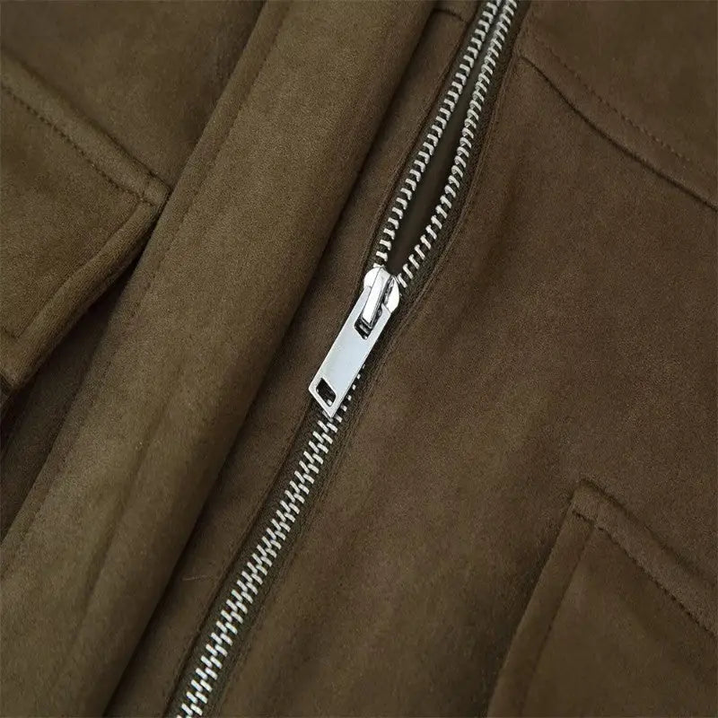 Veste style rétro militaire femme