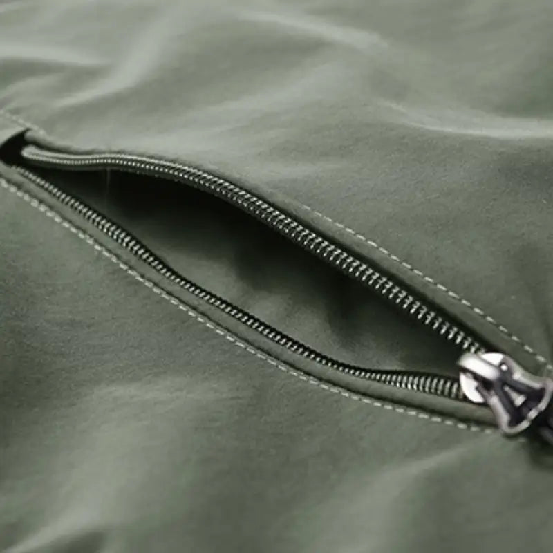 Veste treillis militaire à capuche en nylon