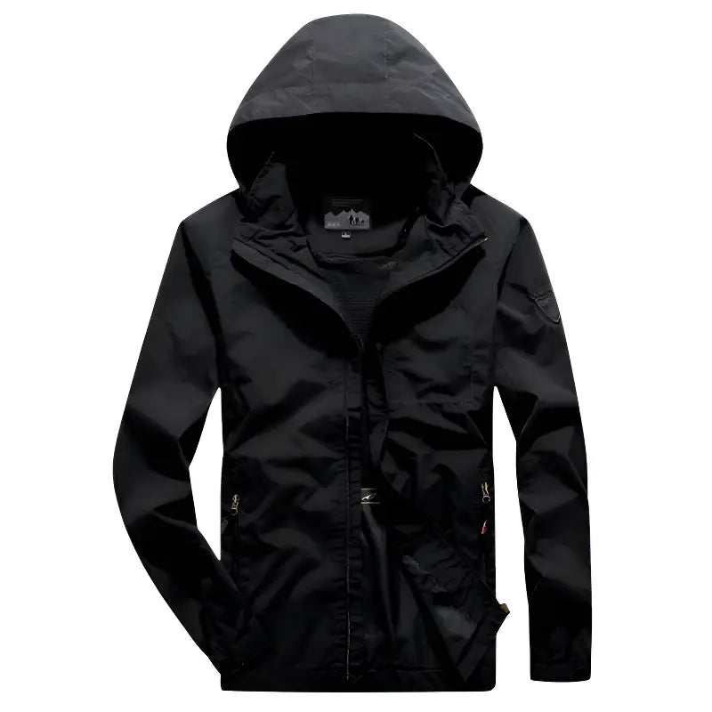 Veste treillis militaire à capuche en nylon