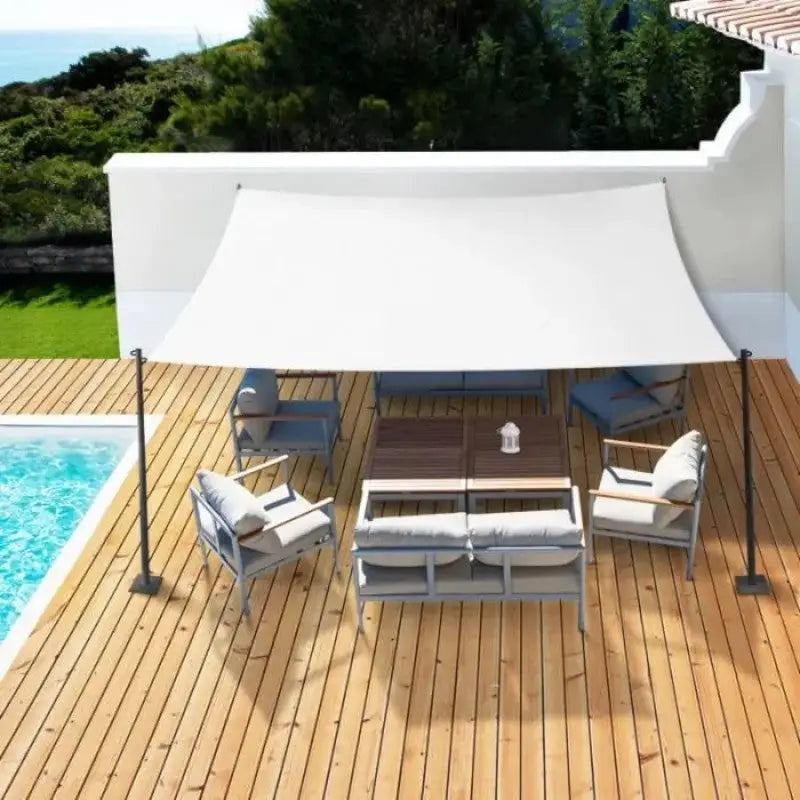 Voile d’ombrage 2 x 2,5 m en toile Oxford