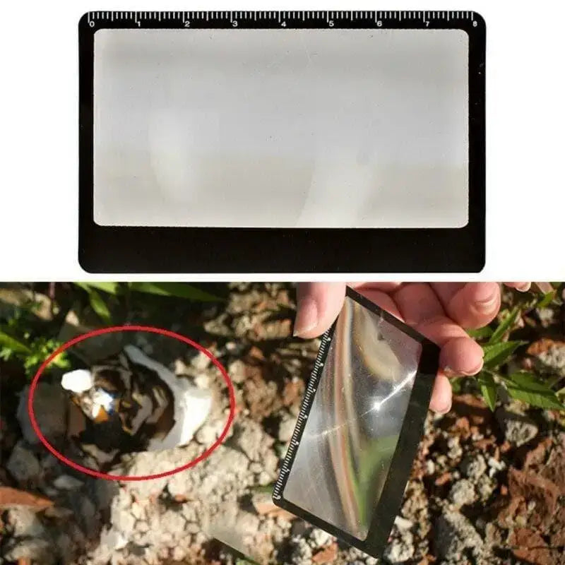 ALLUME FEU SURVIE - LOUPE EN PVC