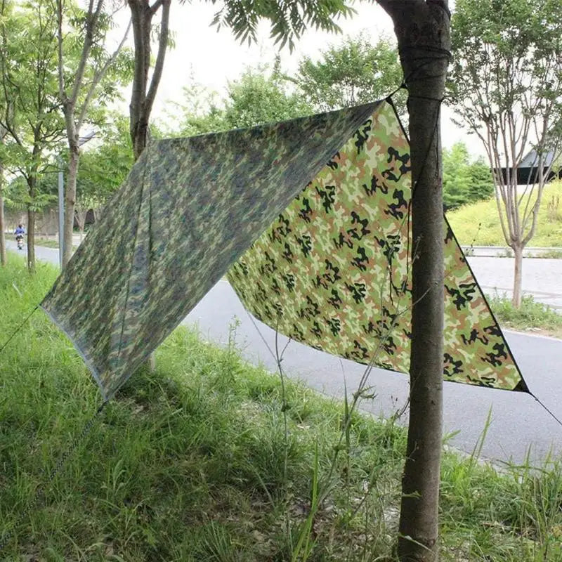Bache camouflage militaire
