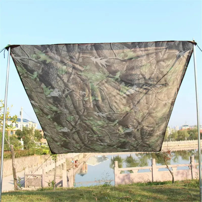 Bâche d’auvent camouflage