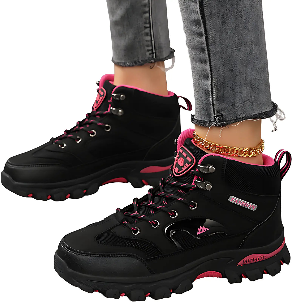 Basket randonnée montante femme