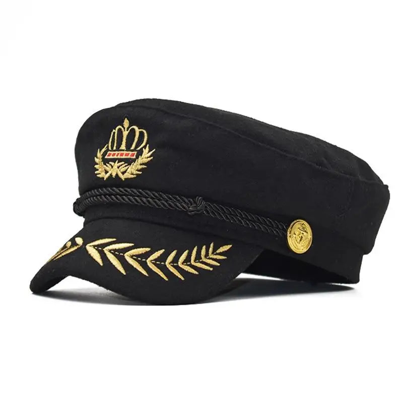 Casquette style capitaine homme