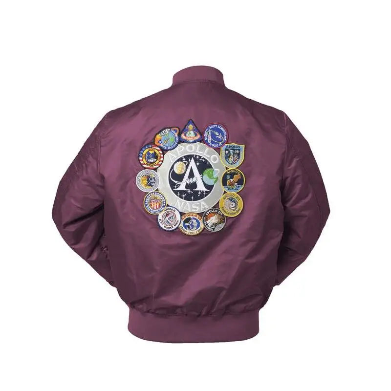 Bomber homme écussons brodés