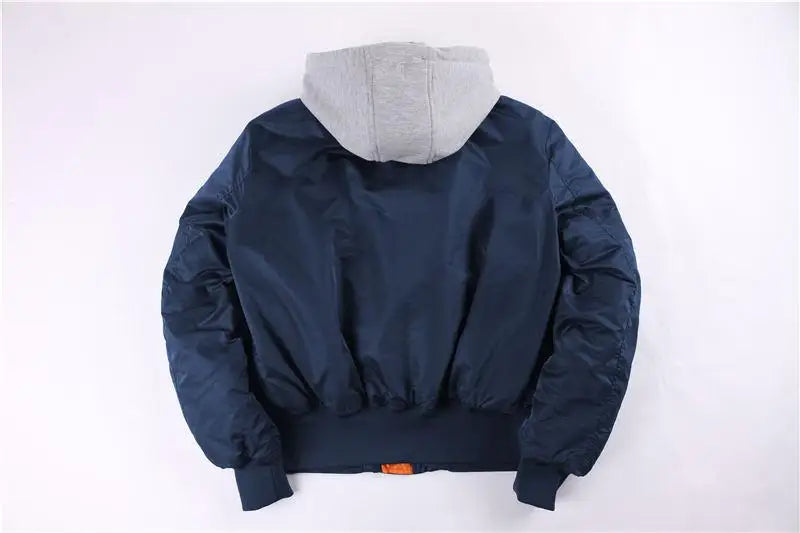 Blouson sweat capuche militaire homme