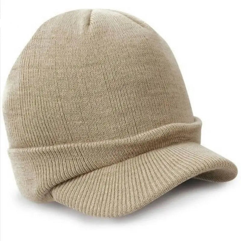 Bonnet a visiere militaire