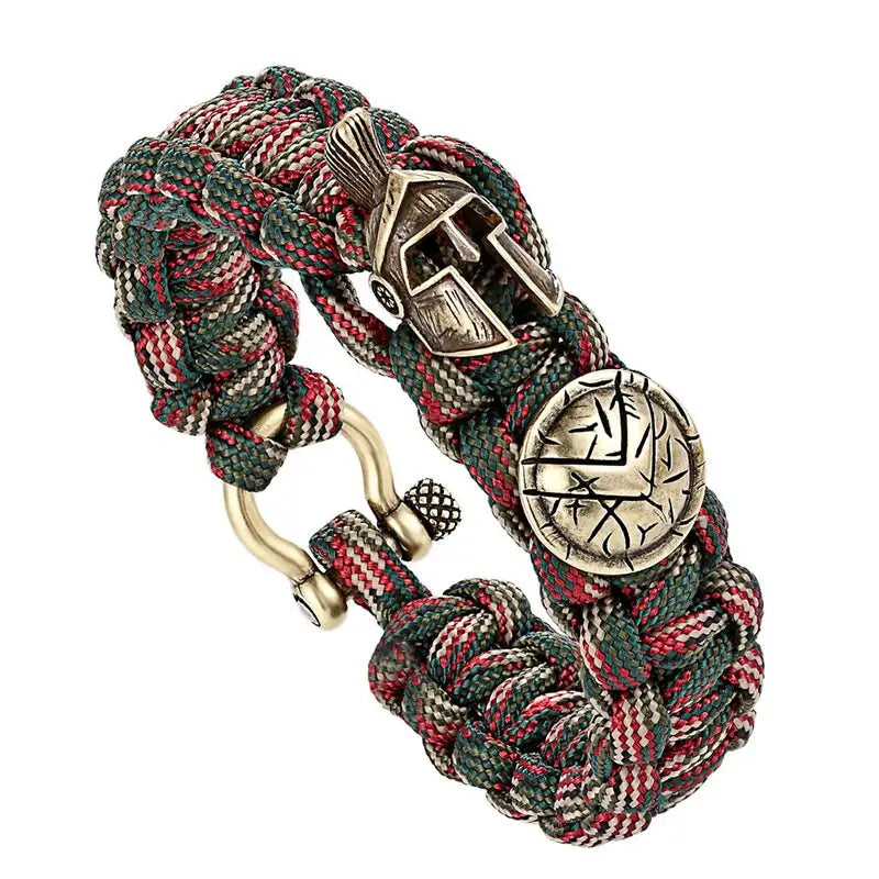 Bracelet de survie en corde