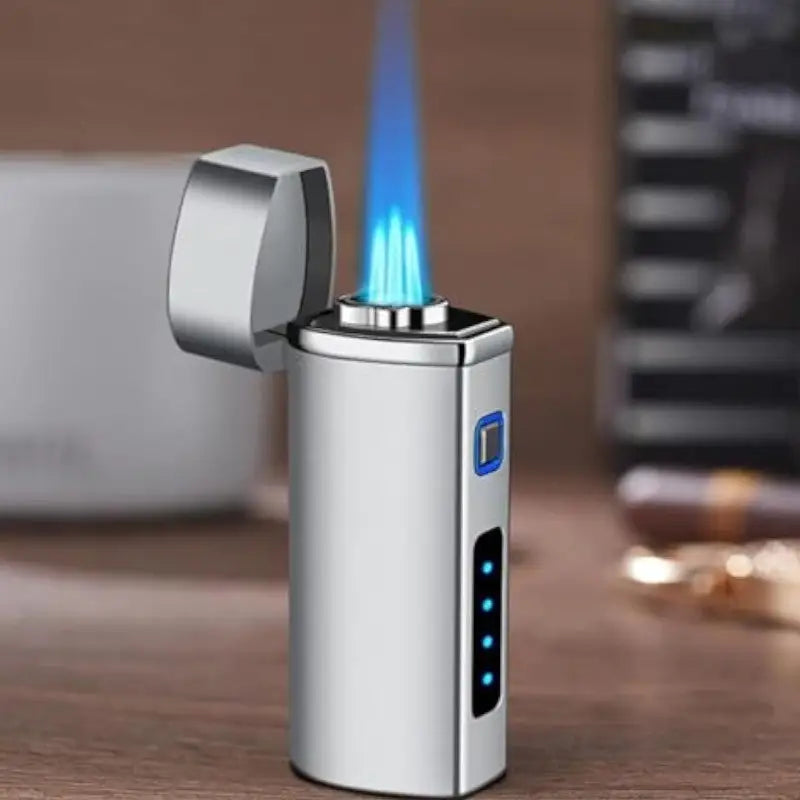 Briquet à flamme bleu