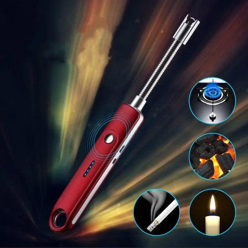 Briquet Tempête - Allume-Gaz Électrique Rechargeable USB