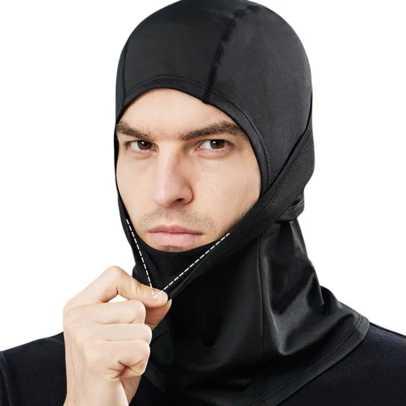 Cagoule 2 trous militaire stretch taille unique