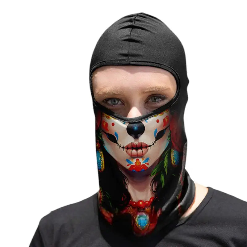 Cagoule motif 3D respirante