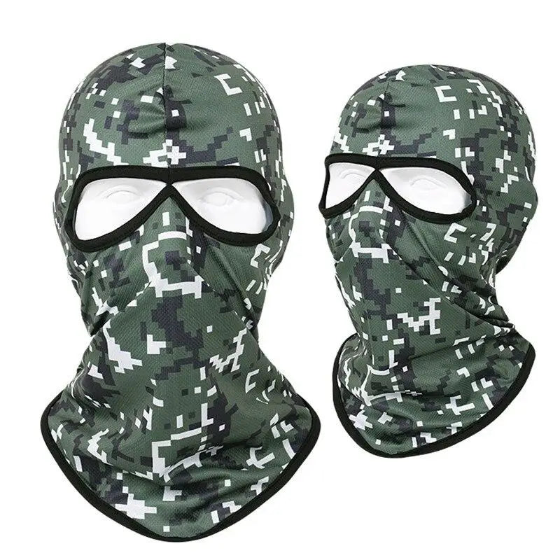 Cagoule militaire 2 trous