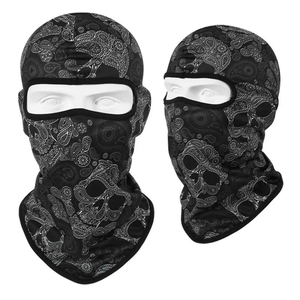 Cagoule militaire tete mort