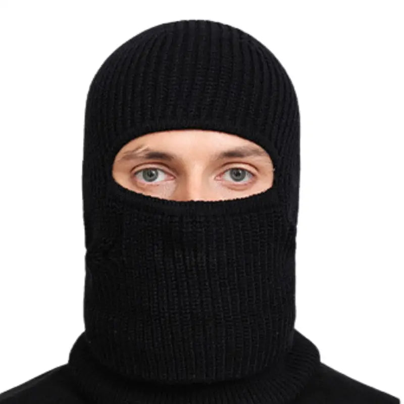 Cagoule tricot homme