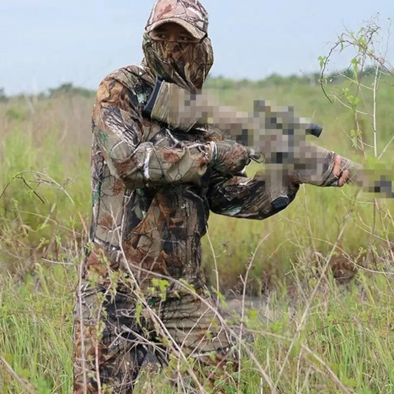 Camouflage costume chasse