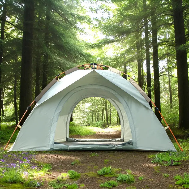 Camping tente montagne