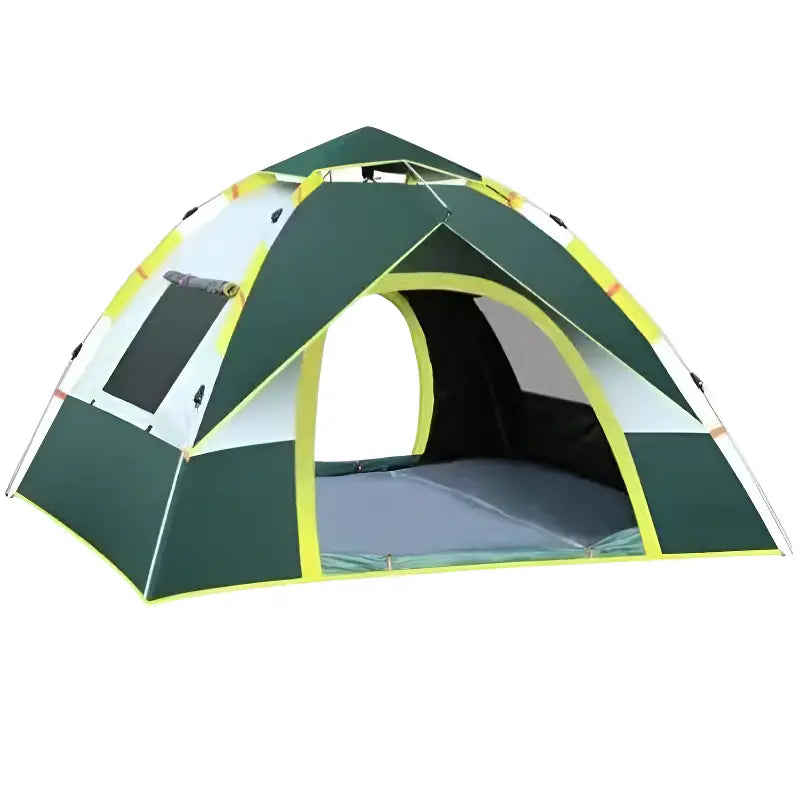 Camping tente montagne