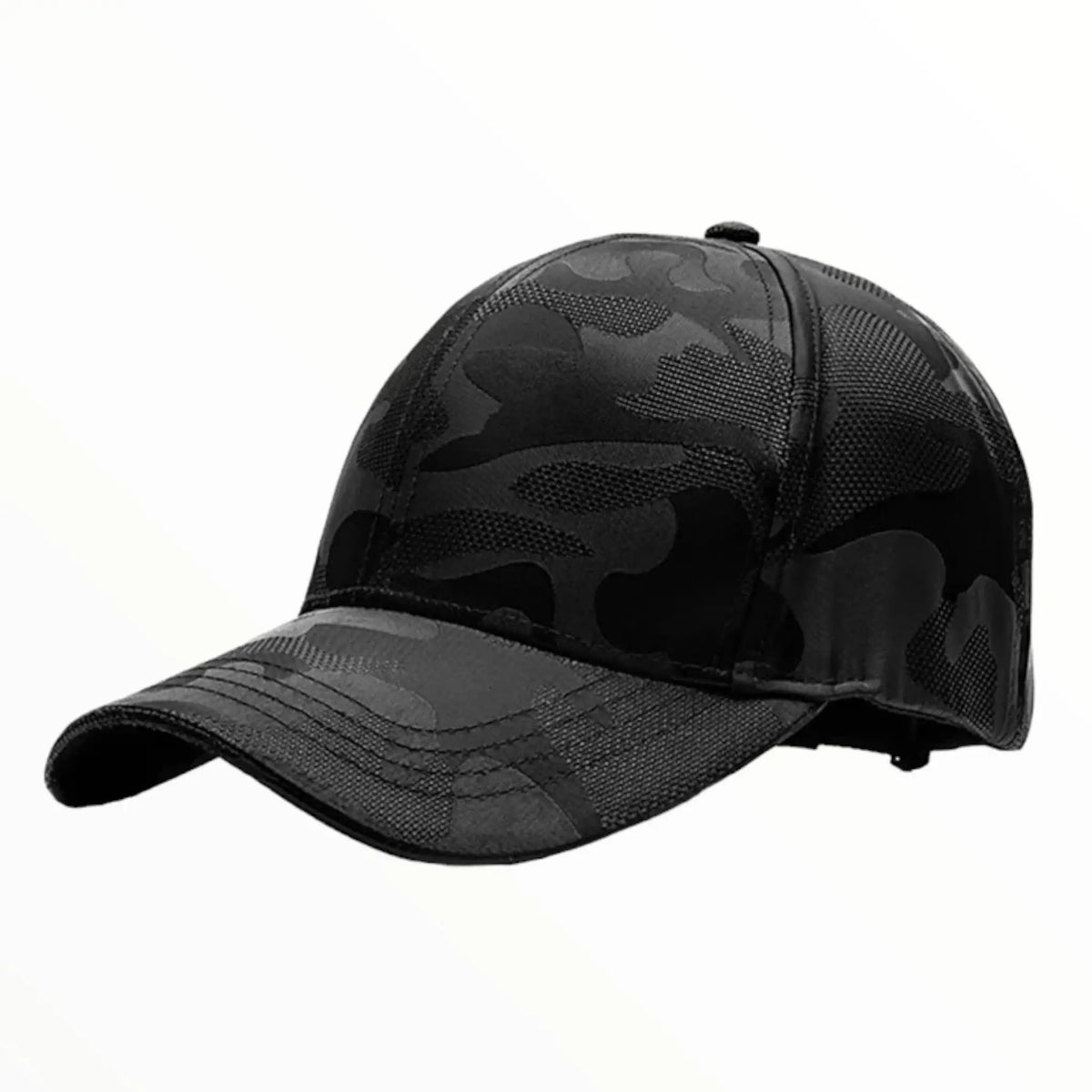 Casquette camouflage noir