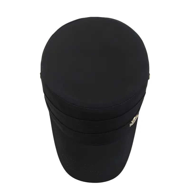 Casquette homme militaire en coton à visière incurvée