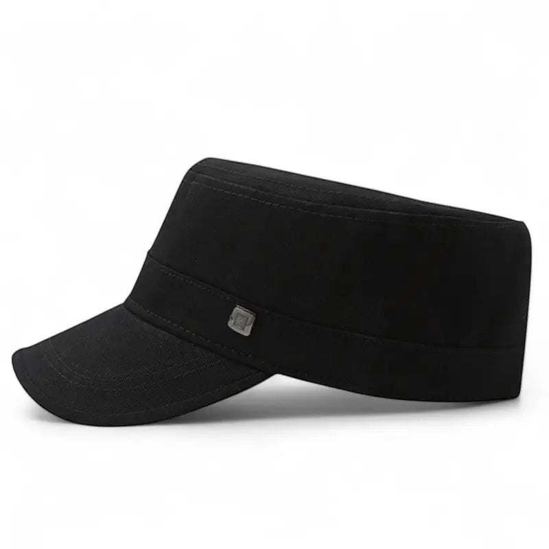Casquette militaire coupe plate réglable