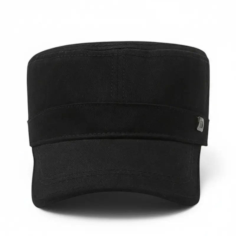Casquette militaire coupe plate réglable