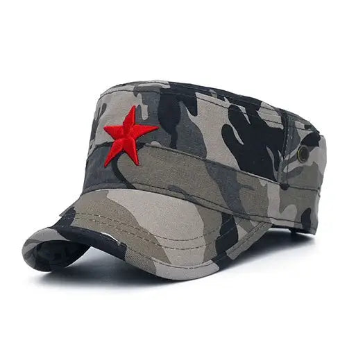 Casquette militaire noire