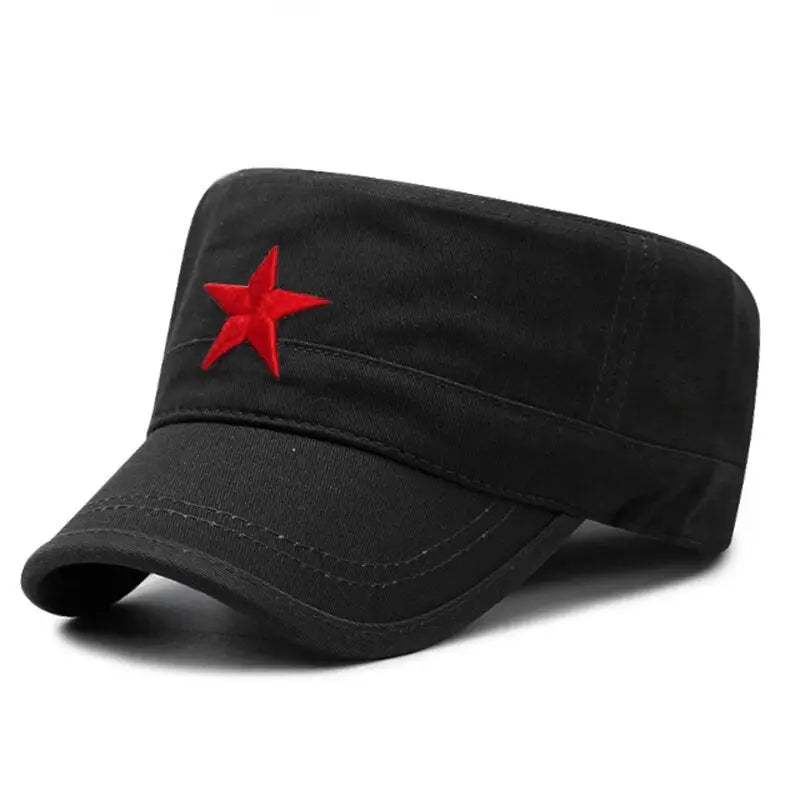 Casquette militaire noire