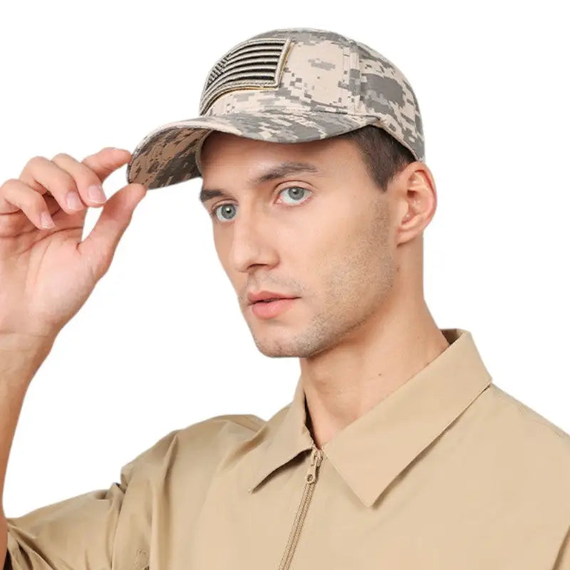 Casquette militaire randonnée