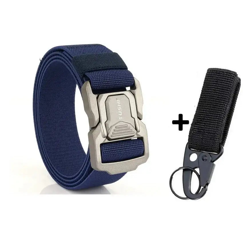 Ceinture militaire bleue