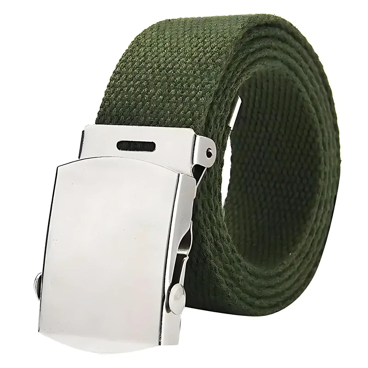 CEINTURE MILITAIRE AVEC CLAPET EN ACIER