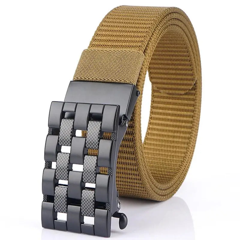 CEINTURE MILITAIRE AVEC CLAPET EN MAILLE ULTRA RÉSISTANTE