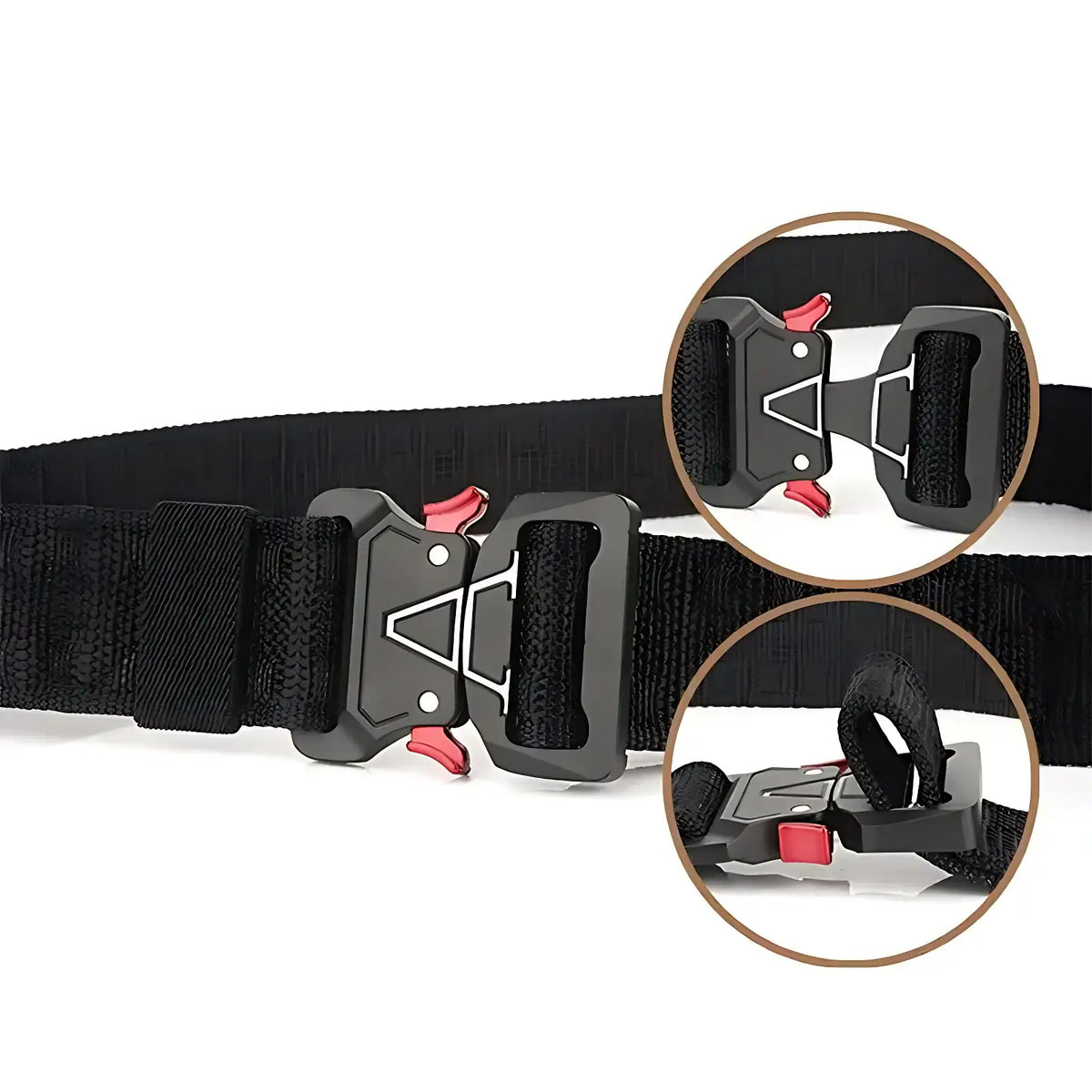 CEINTURE MILITAIRE EN NYLON RÉSISTANT