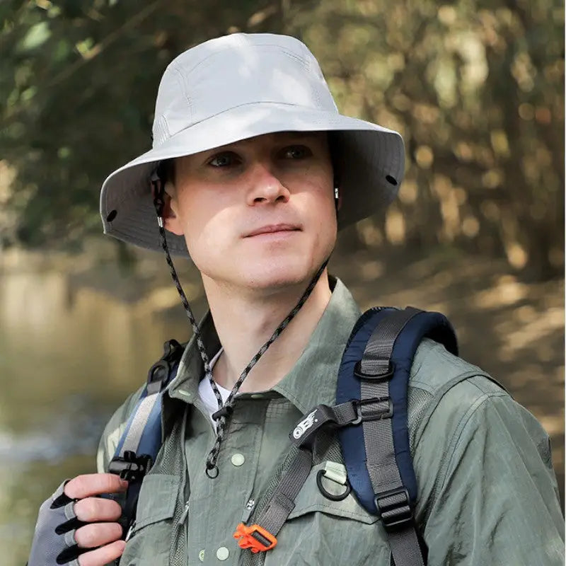 Chapeau anti-UV forêt