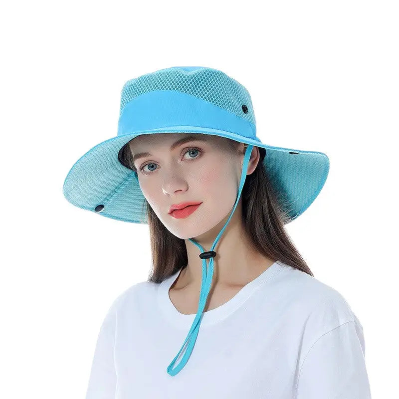 Chapeau anti uv randonnée femme