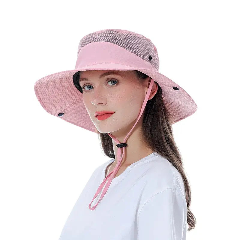 Chapeau anti uv randonnée femme