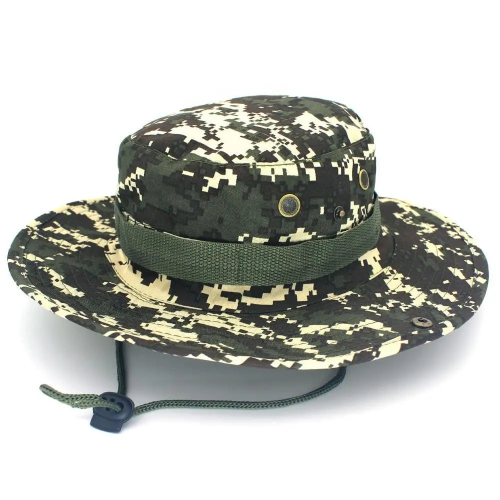 Chapeau de brousse à œillets de ventilation