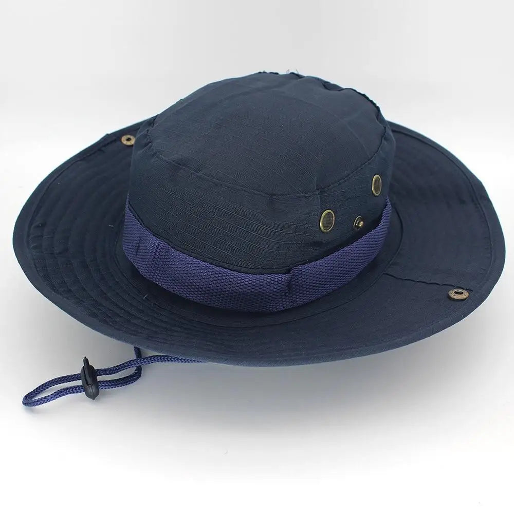 Chapeau de brousse à œillets de ventilation