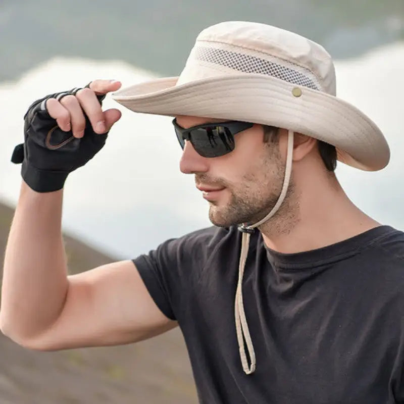 Chapeau de brousse pliable